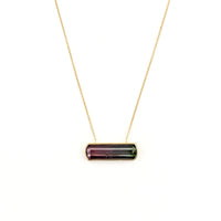 One of a Kind Watermelon Tourmaline Necklace - Ele Keats Jewelry