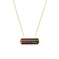 One of a Kind Watermelon Tourmaline Necklace - Ele Keats Jewelry