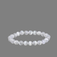Selenite Bracelet - Ele Keats Jewelry