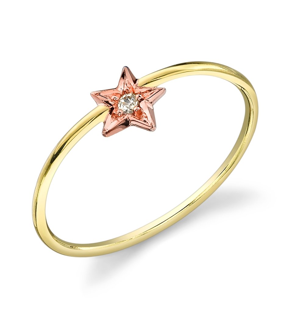 Starlight Ring White Sapphire - Ele Keats Jewelry