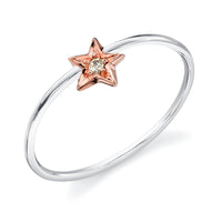 Starlight Ring White Sapphire - Ele Keats Jewelry