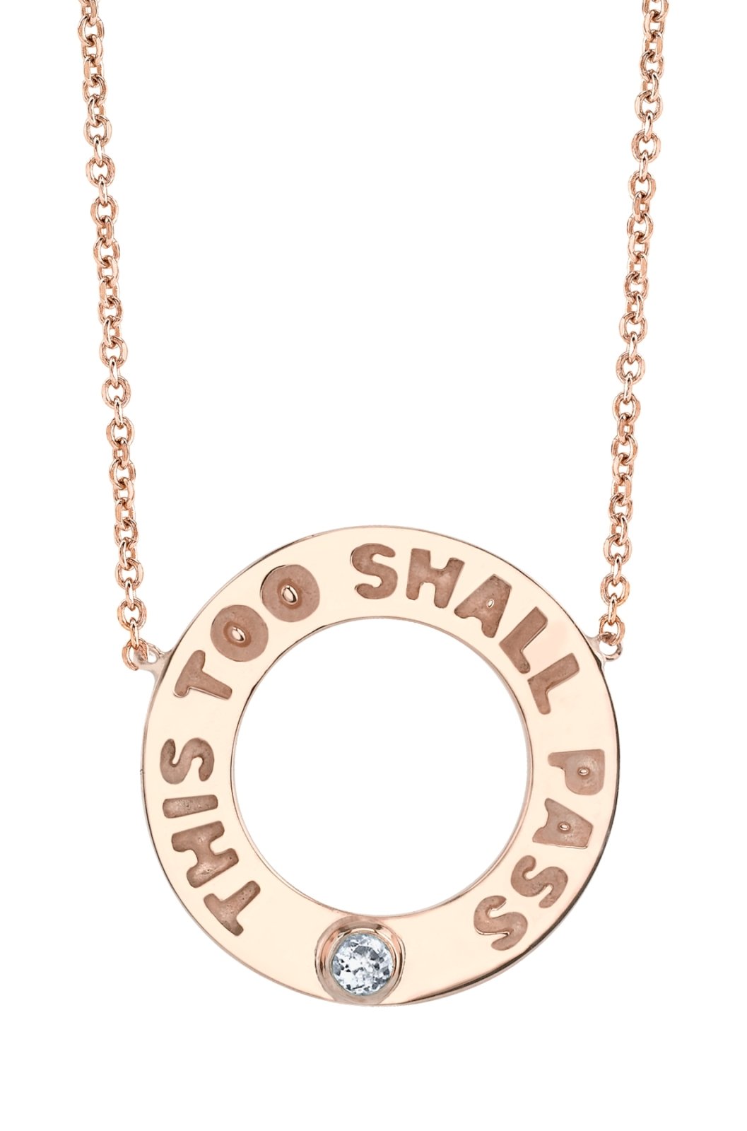 This Too Shall Pass Diamond - Ele Keats Jewelry