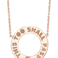 This Too Shall Pass Diamond - Ele Keats Jewelry