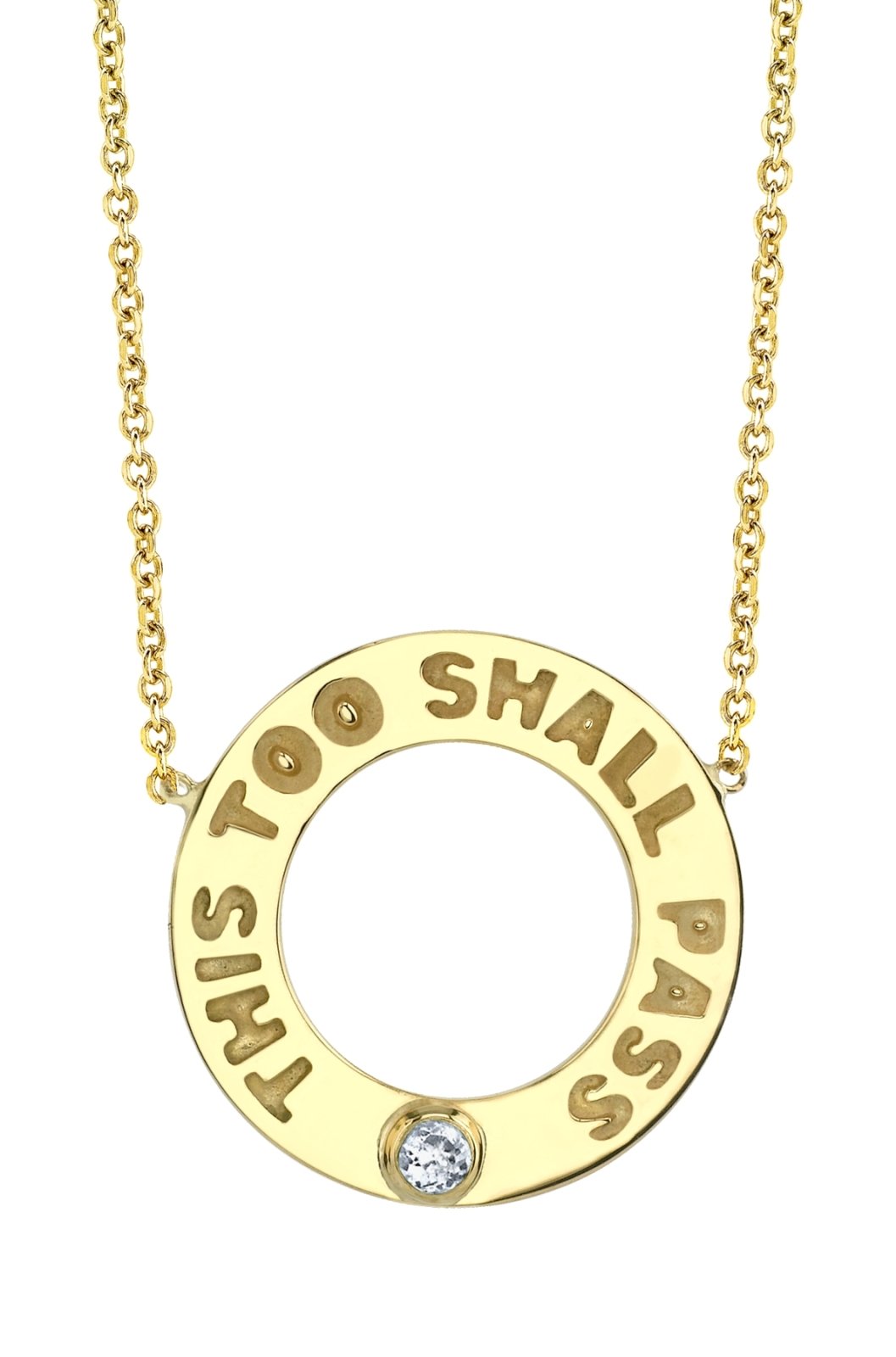 This Too Shall Pass Diamond - Ele Keats Jewelry