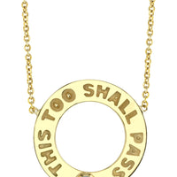 This Too Shall Pass Diamond - Ele Keats Jewelry