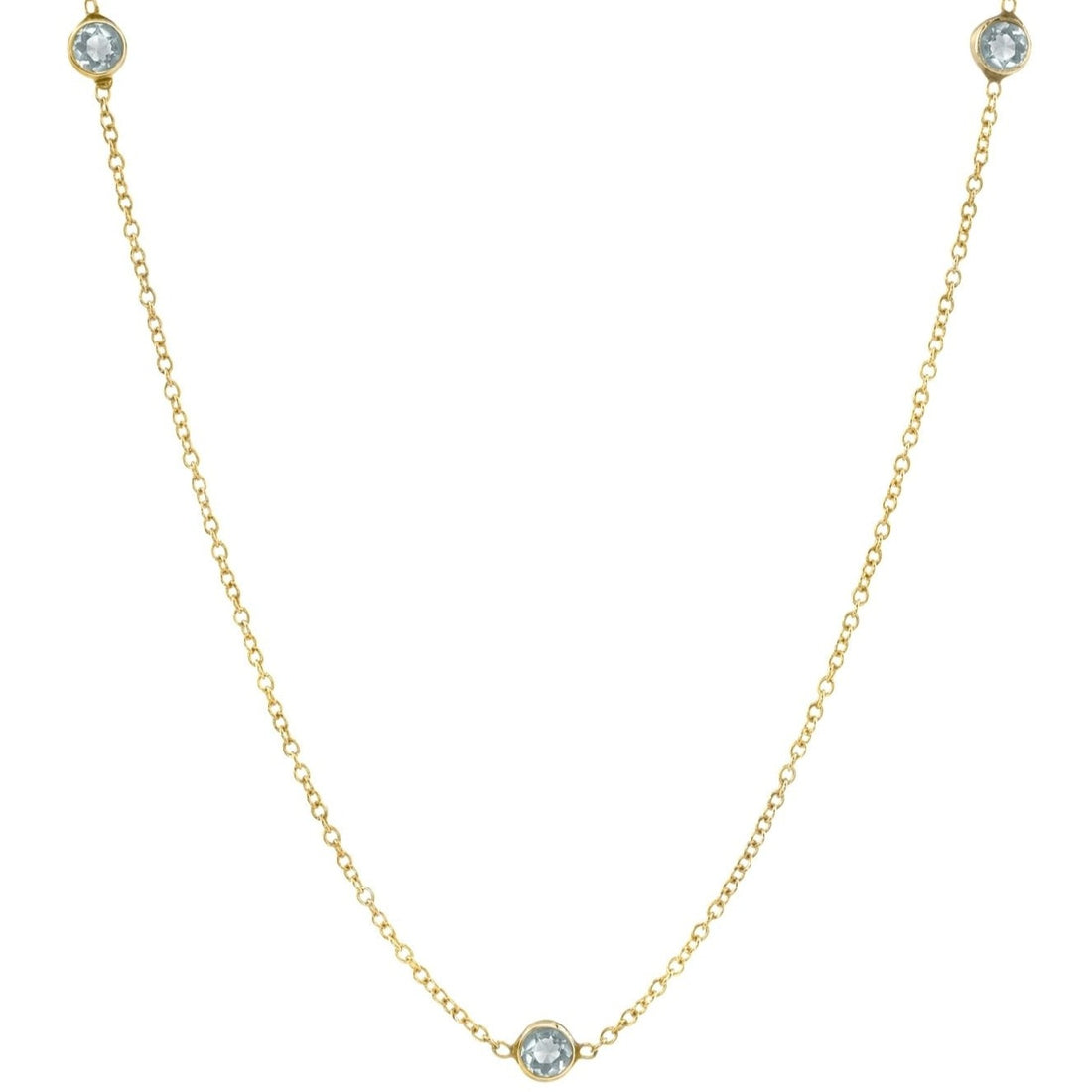 Three Aquamarine - Ele Keats Jewelry