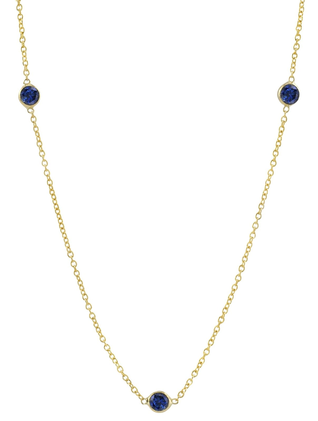 Three Sapphire - Ele Keats Jewelry