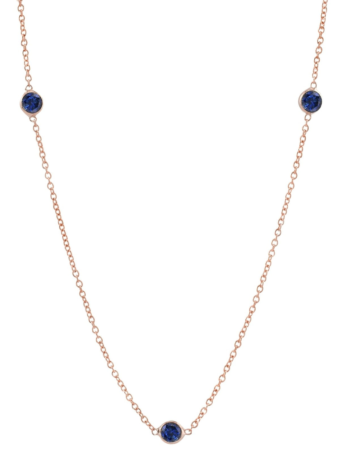 Three Sapphire - Ele Keats Jewelry