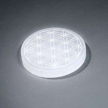 Selenite 4" Disc