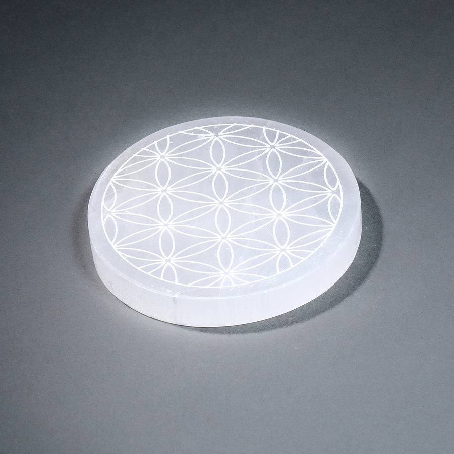 Selenite 4" Disc