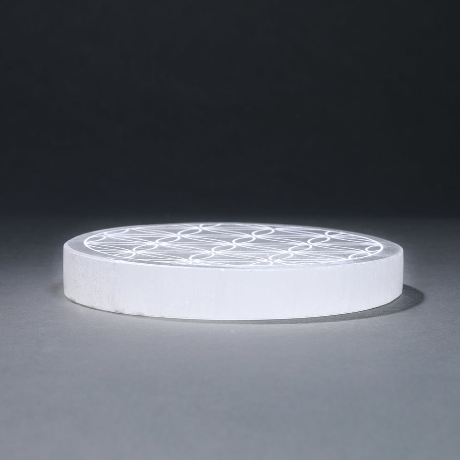 Selenite 4" Disc