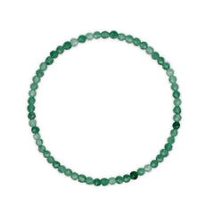 Faceted Green Aventurine Bracelet