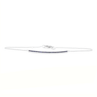 Barrette Light Blue Sapphire Bracelet