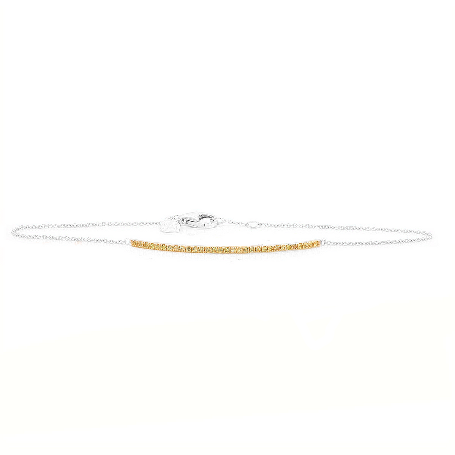 Barrette Yellow Sapphire Bracelet