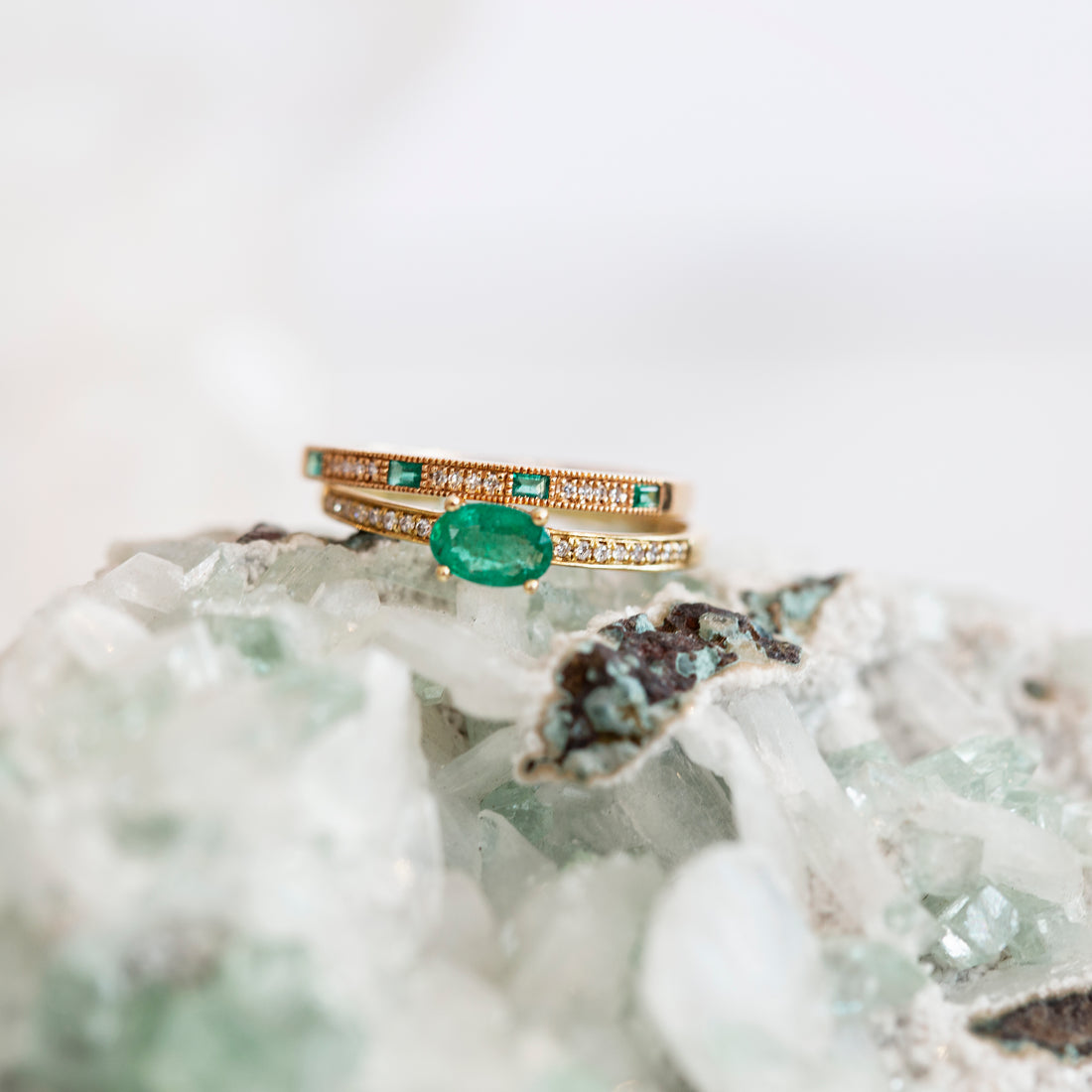 Dignity Emerald Ring
