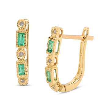 Duchess Emerald Earrings