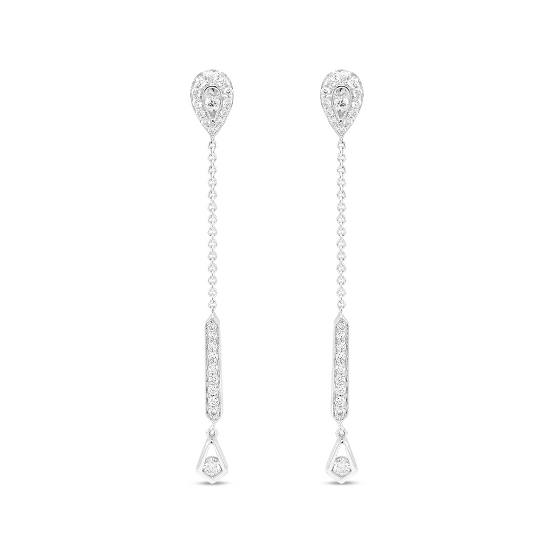 Embodiment Diamond Earrings