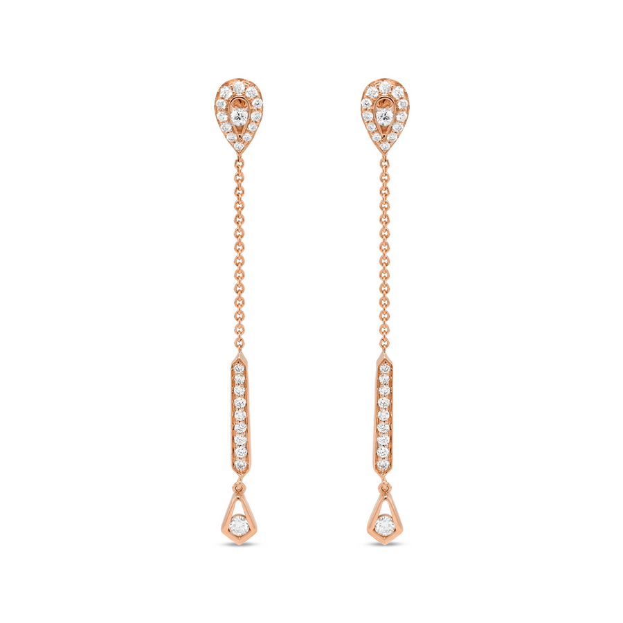 Embodiment Diamond Earrings