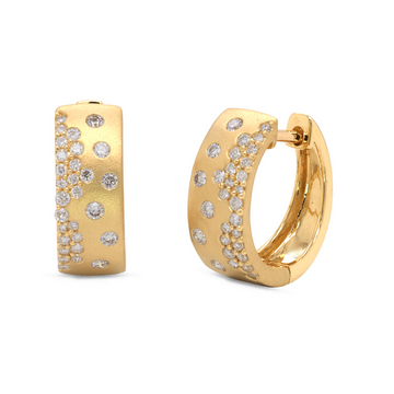 Victory 18kt gold and Diamond Earrings