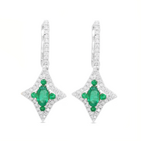 Hallelujah Emerald Earrings