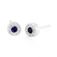 Nature Light Sapphire Earrings