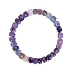 Faceted Fluorite Bracelet