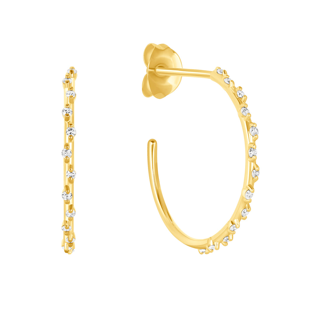 Ravishing Earrings with Diamond