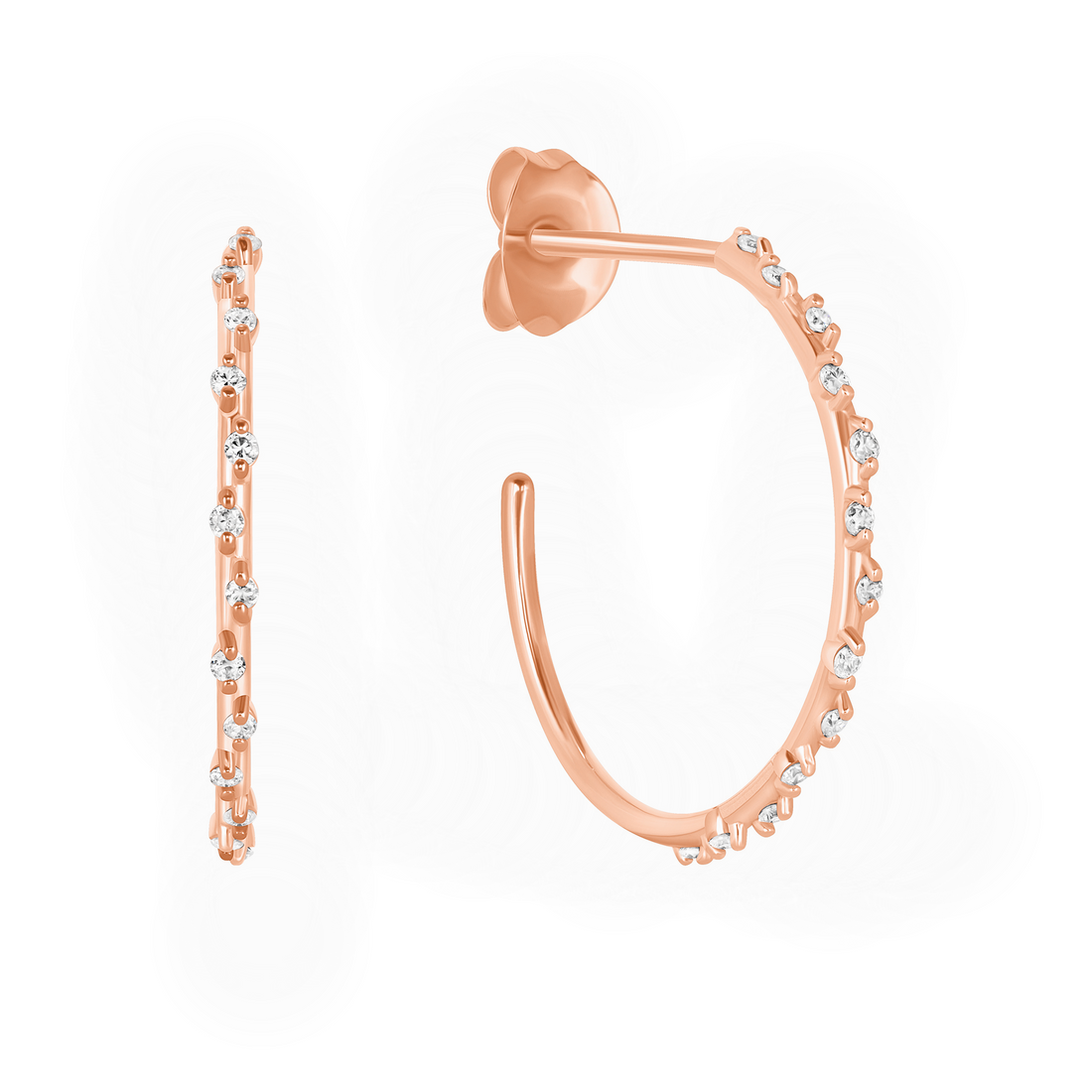 Ravishing Earrings with Diamond