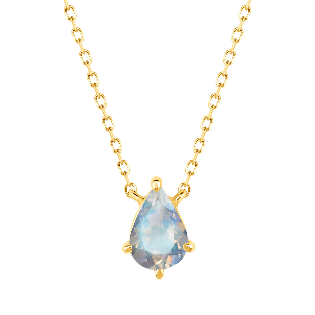 Enchanting Necklace with Blue Moonstone