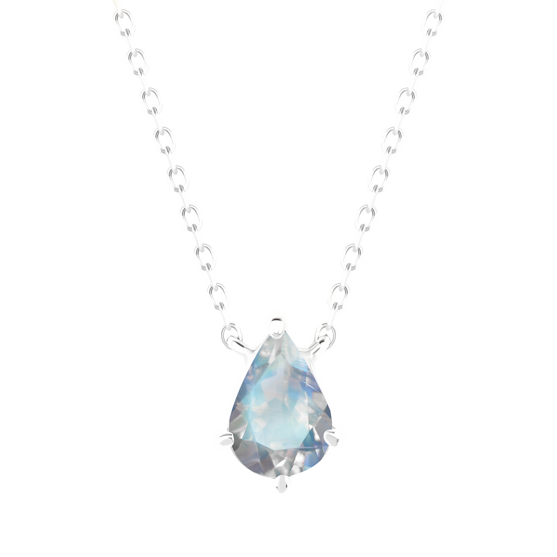 Enchanting Necklace with Blue Moonstone
