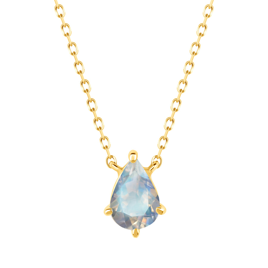 Enchanting Necklace with Blue Moonstone