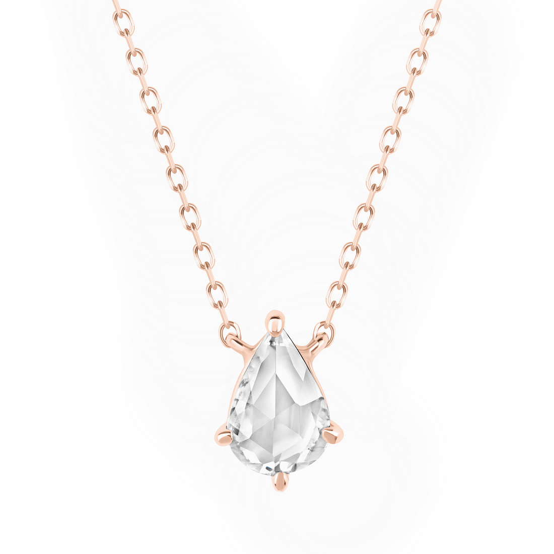 Enchanting Necklace with White Sapphire