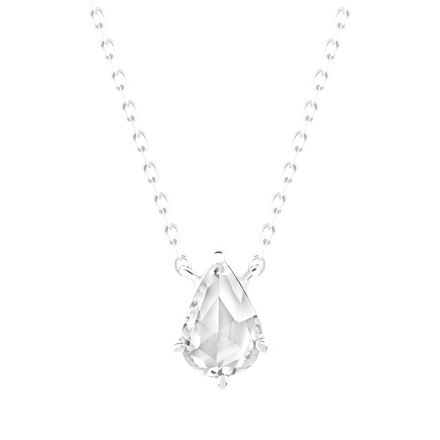 Enchanting Necklace with White Sapphire