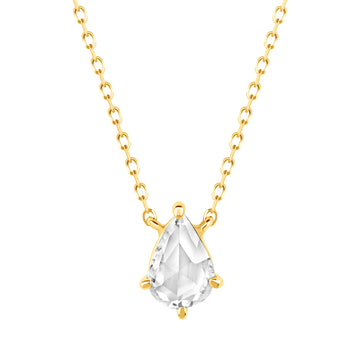 Enchanting Necklace with White Sapphire