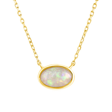 Nectar Necklace with Opal