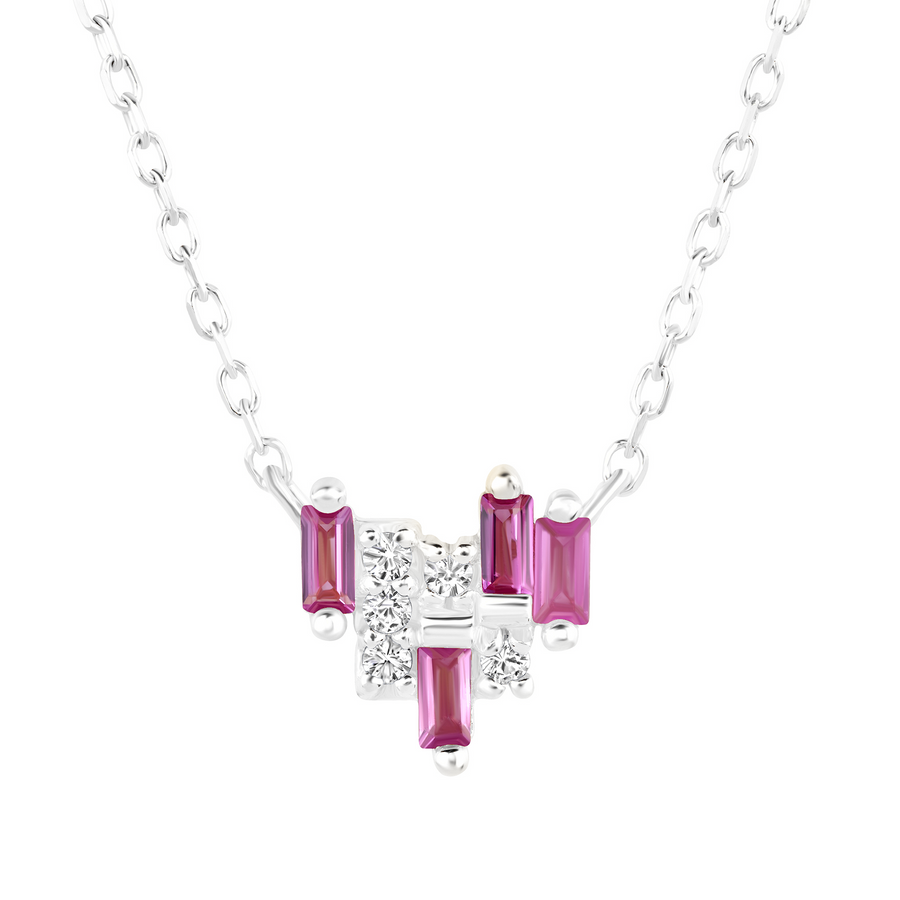 Activation Necklace with Pink Sapphire