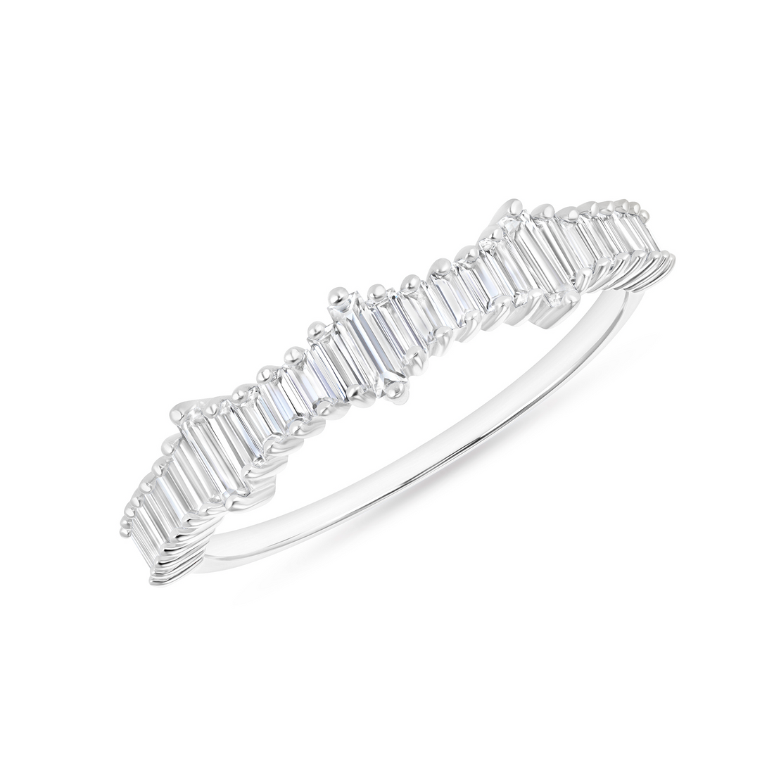 Reclamation Ring with White Sapphire