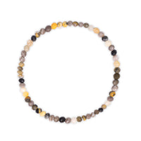 Faceted Bumblebee Jasper Beaded Bracelet