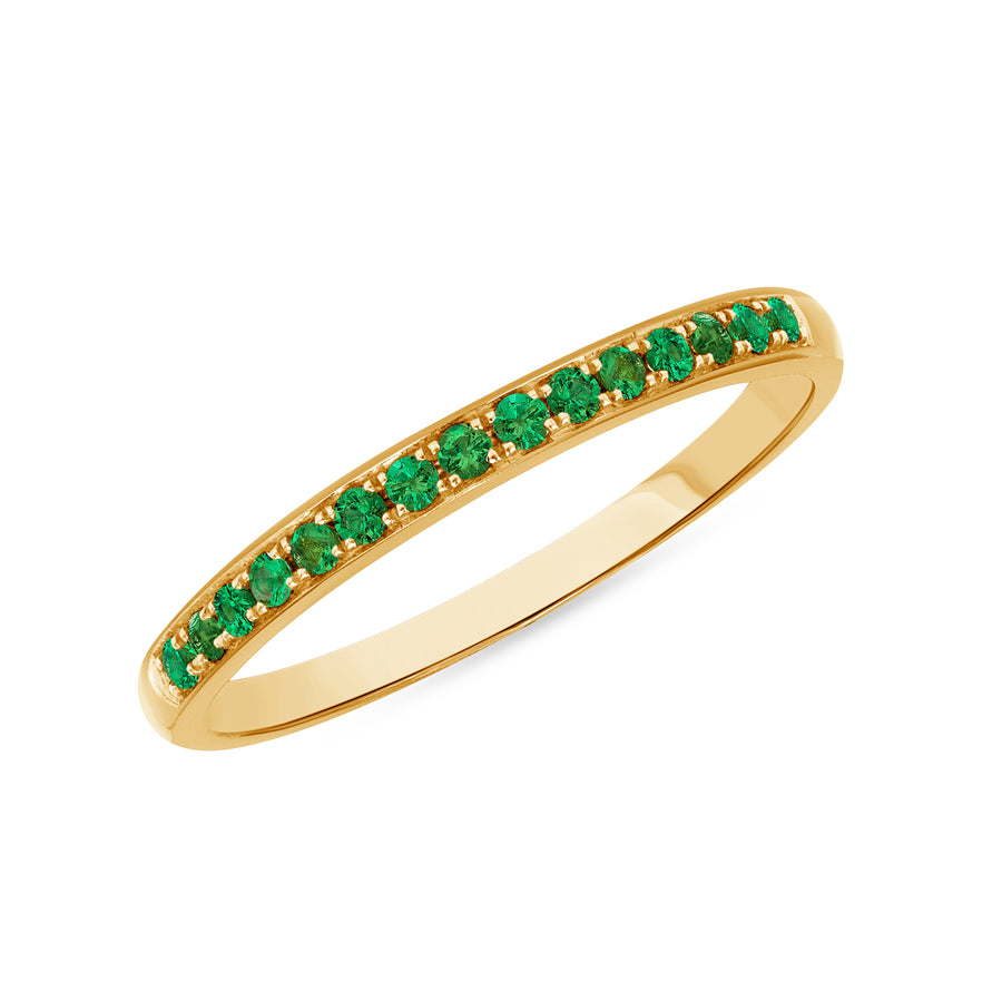 Joyful Emerald Ring