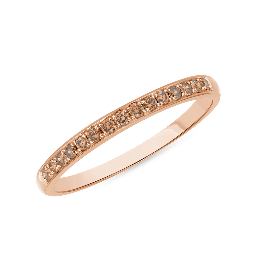 Joyful Champagne Diamond Ring