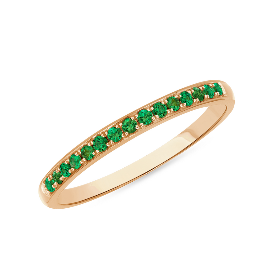 Joyful Emerald Ring