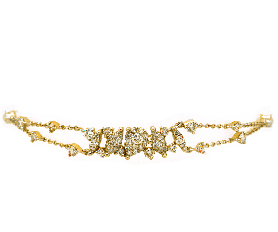 Kuzu Diamond Bracelet