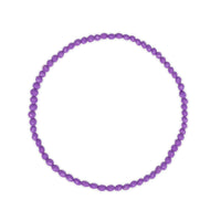 Faceted 6mm Lepidolite Beaded Bracelet