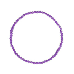 Faceted Lepidolite 3mm Bracelet