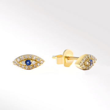 Sight Sapphire and Diamond Earrings
