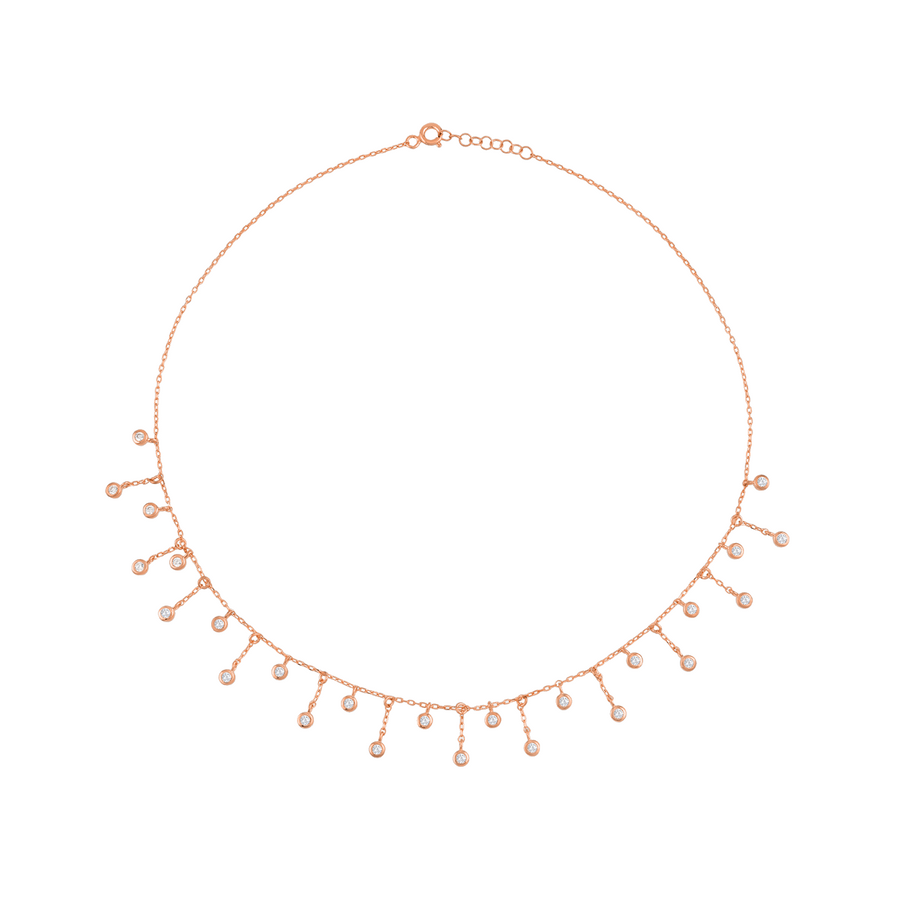 Elemy Necklace with Diamonds