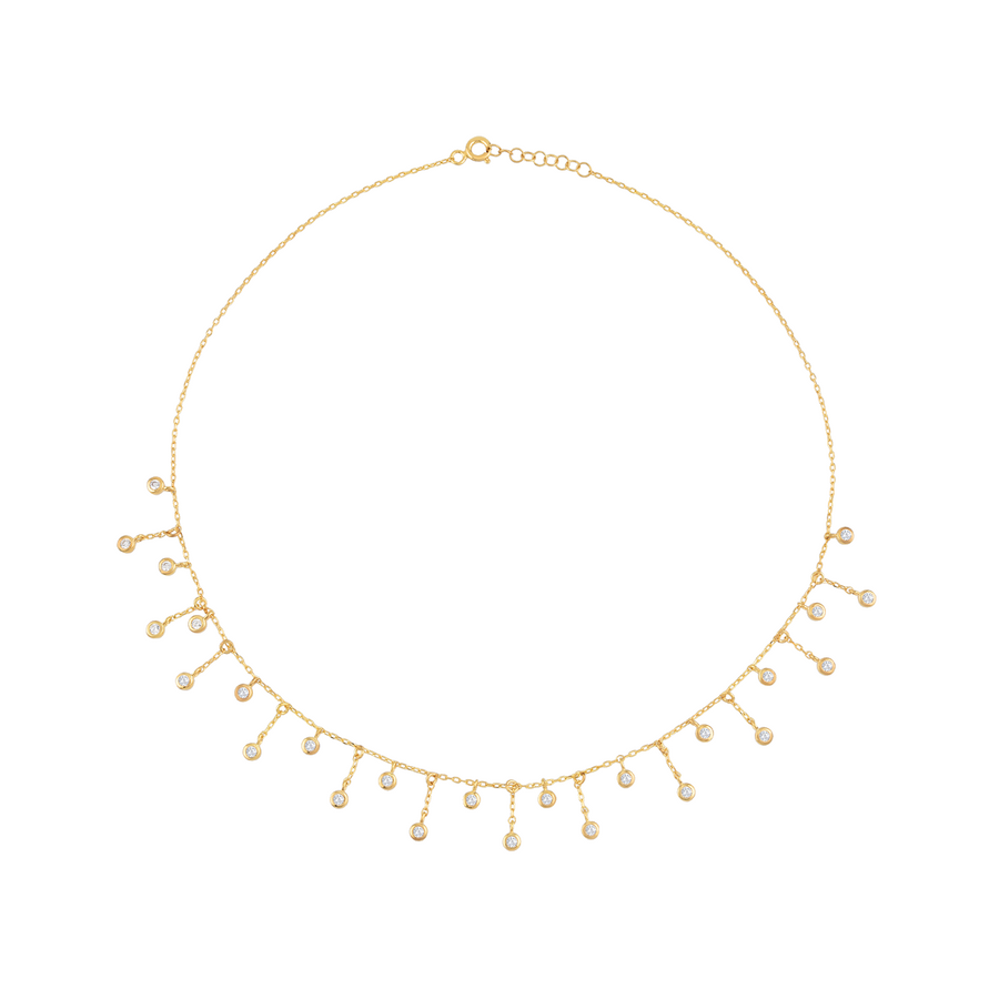 Elemy Necklace with Diamonds