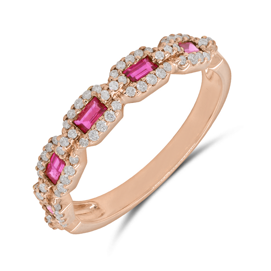 Journey Ruby and Diamond Ring