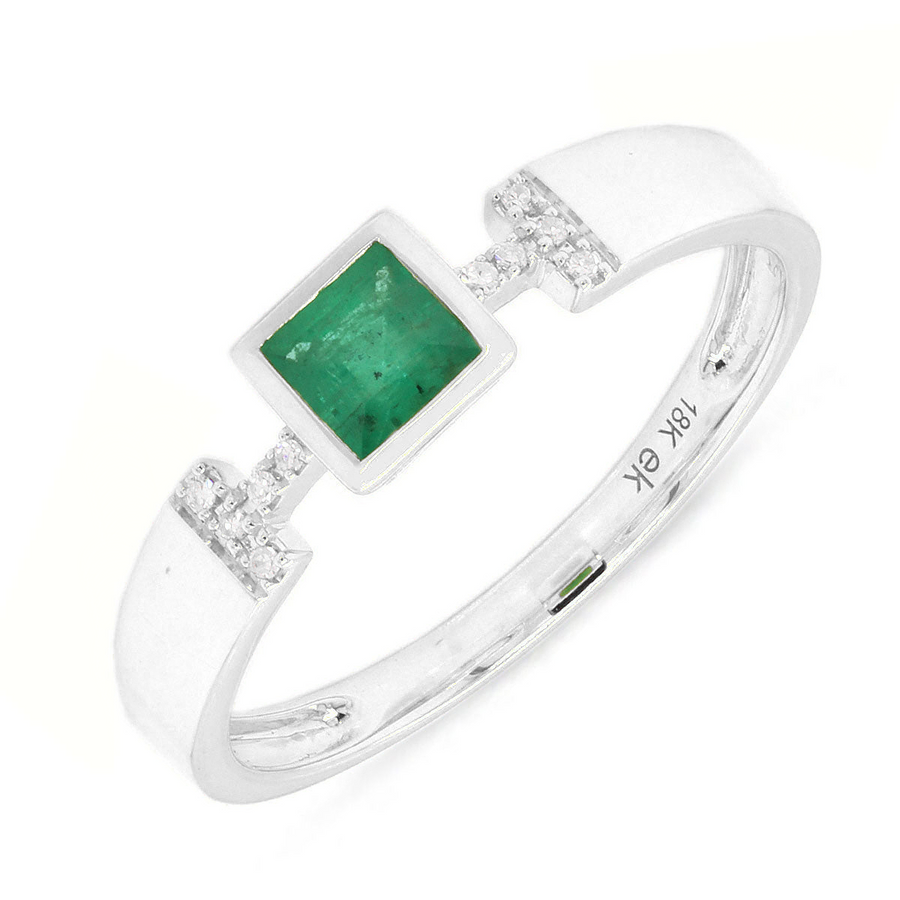 Strength Emerald Ring