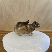 Smoky Citrine Animal Figure